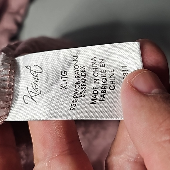 KISMET XL salmon pink long sleeve sweater - Picture 7 of 7